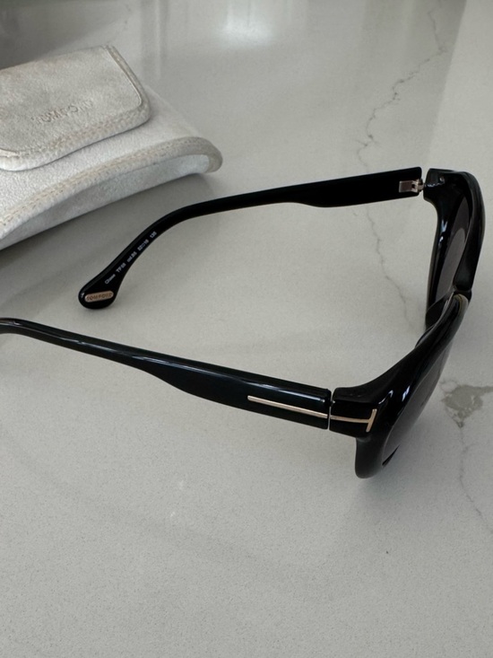 TOM FORD Sunglasses Chase TF68 B5  Sunglasses Woman Black Grey main image 4